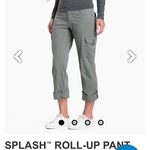 Women’s Kuhl splash roll-up pant size 6